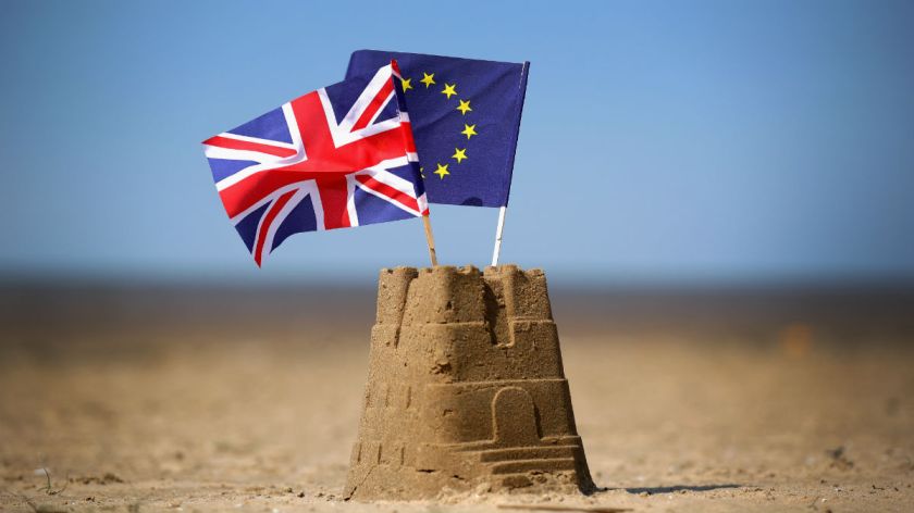 eu-referendum-beach-sandcastle